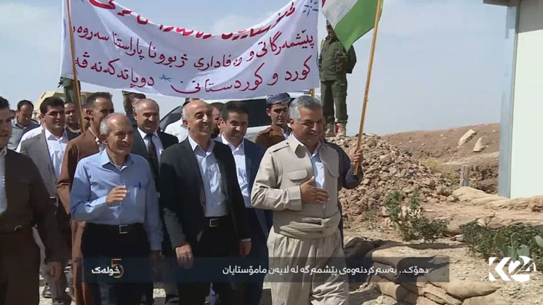 دهۆک .. بە سەرکردنەوەی پێشمەرگە لە لایەن مامۆستایان