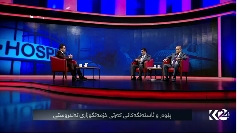 پێوەر و ئاستەنگەکانی کەرتی خزمەتگوزاری تەندروستی