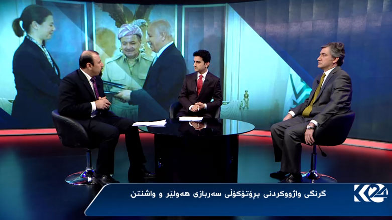 گرنگی واژووکردنی پڕۆتۆکۆڵی سەربازی هەولێر و واشنتن