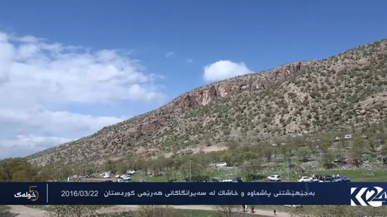 بە جێهێشتنی پاشماوە و خاشاک لە سەیرانگاکانی هەرێمی کوردستان