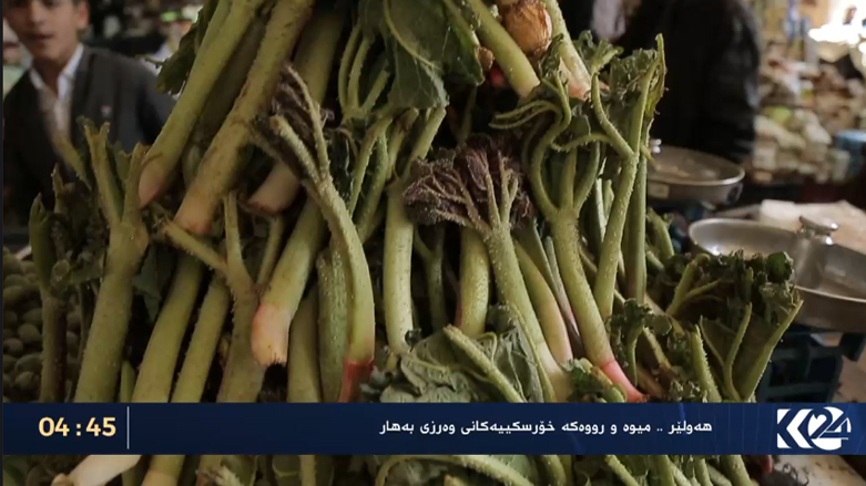هەولێر.. میوە و رووەکە خۆرسکییەکانی وەرزی بەهار