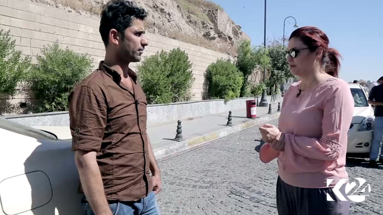 گرفتی نێوان شۆفێری تاكسی و سەرنشین