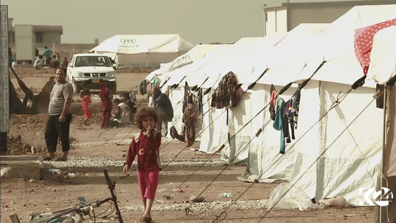 رەوشی تەندروستی کەمپی ئاوارەکان موسڵ