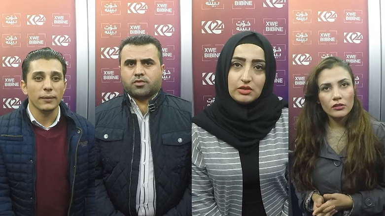 بەشێك لە پیاوان داوا دەکەن رێز لە ئافرەتان بگیرێت و توندوتیژیان بەرامبەر نەکرێت