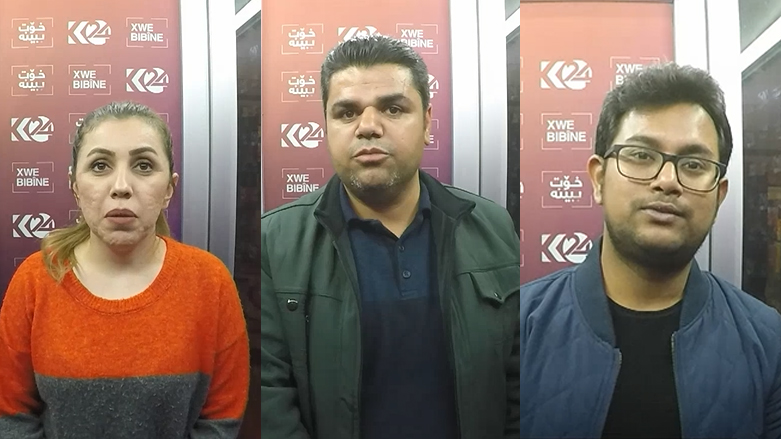 بەشێك لە پیاوان داوا دەکەن رێز لە ئافرەتان بگیرێت و توندوتیژیان بەرامبەر نەکرێت