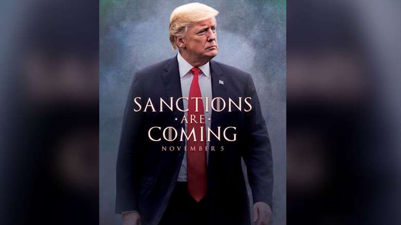 Sibe Amerîka sizayên tund li ser Îranê disepîne