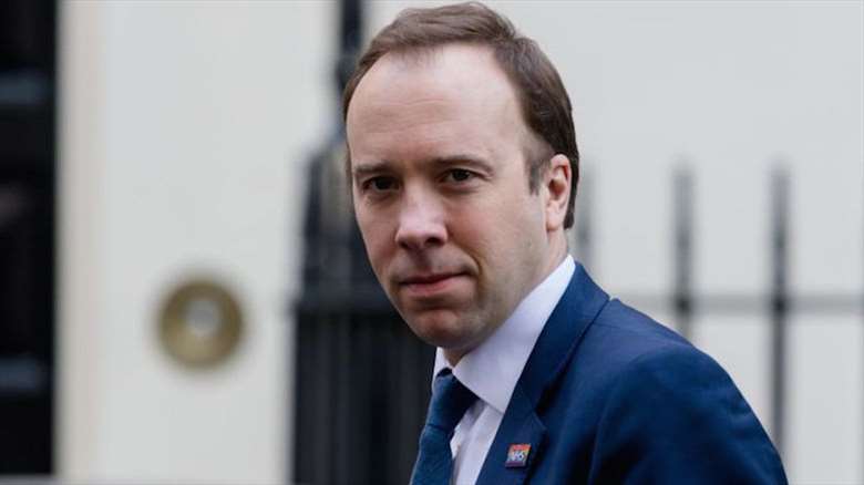 Wezîrê Tenduristîya Birîtaniya tûşî Vayrosa Korona bû