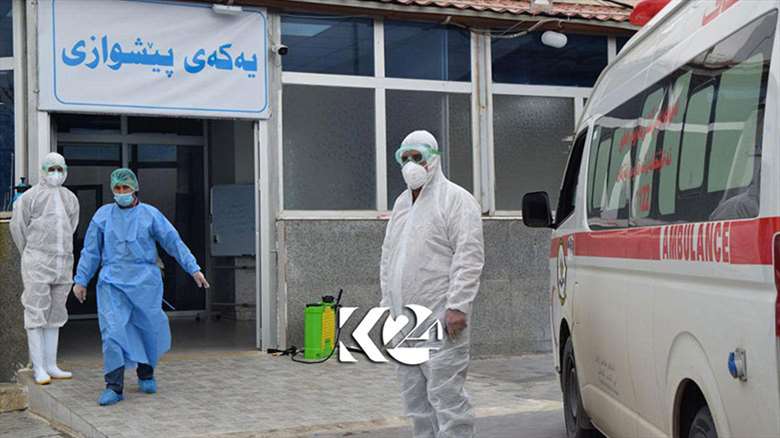 7 tûşbûyên Koronayê li bajarê Hewlêrê çêvebûn