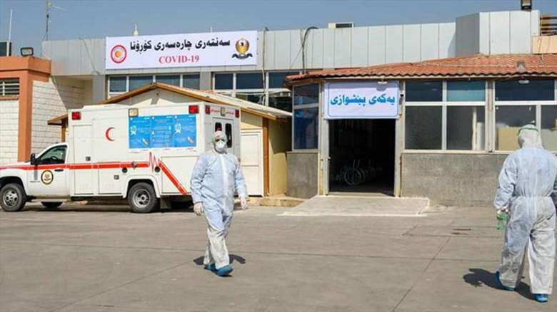 Amara evro ya Tenduristîyê : 17 kesên din bi Koronayê canên xwe ji dest dan li Herêma Kurdistanê